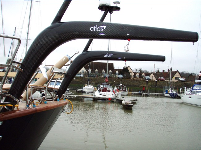 Atlas Twin Davits Portsmouth Hampshire