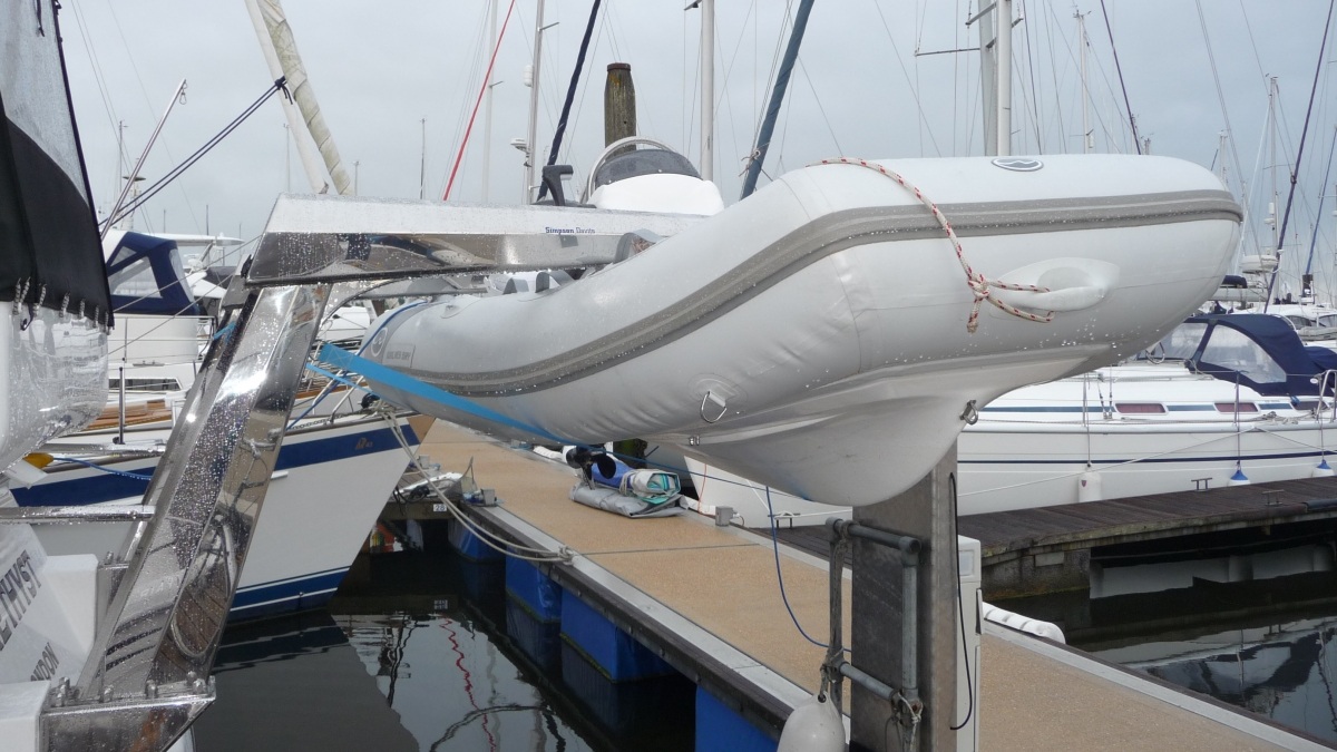 Simpson Stainless Steel Davits Portsmouth Hampshire